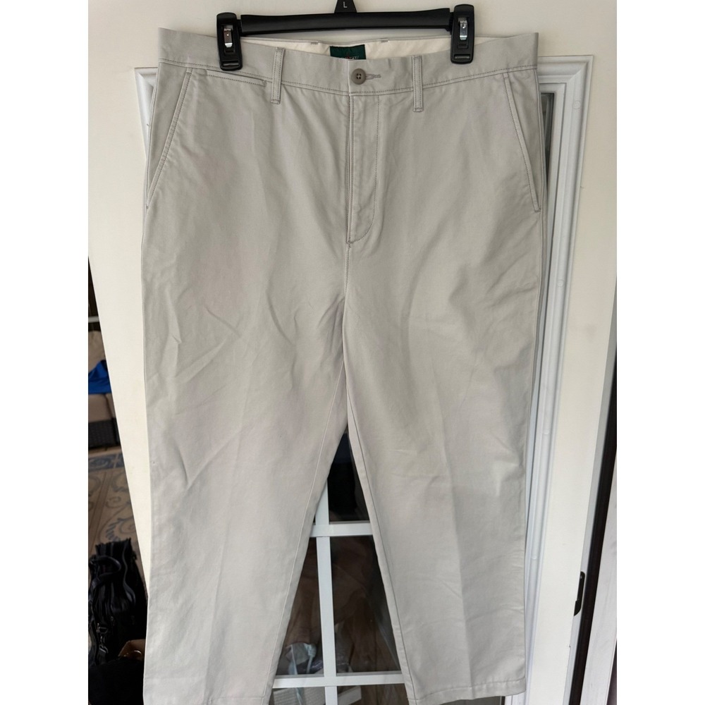 J Crew classic chino men 34x30 cotton twill Pants office casual golf work